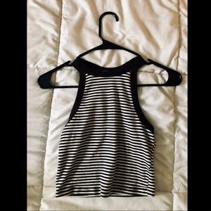Cute Stripped Crop Top